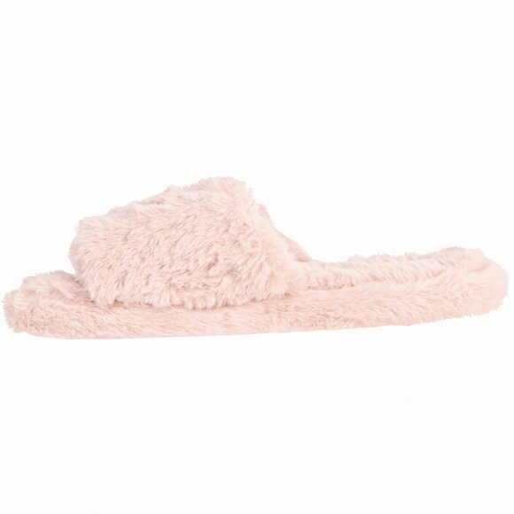 NWT Bearpaw Maxine Cozy Faux Fur One Band Sandal Slippers - Picture 6 of 8